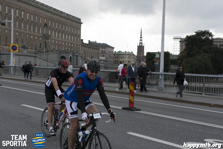 Bild från Velothon Stockholm 2015 - Slottet