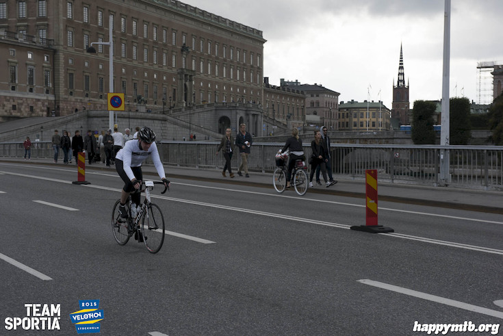 Bild från Velothon Stockholm 2015 - Slottet