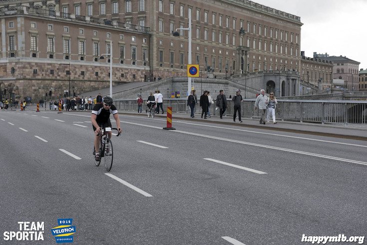 Bild från Velothon Stockholm 2015 - Slottet