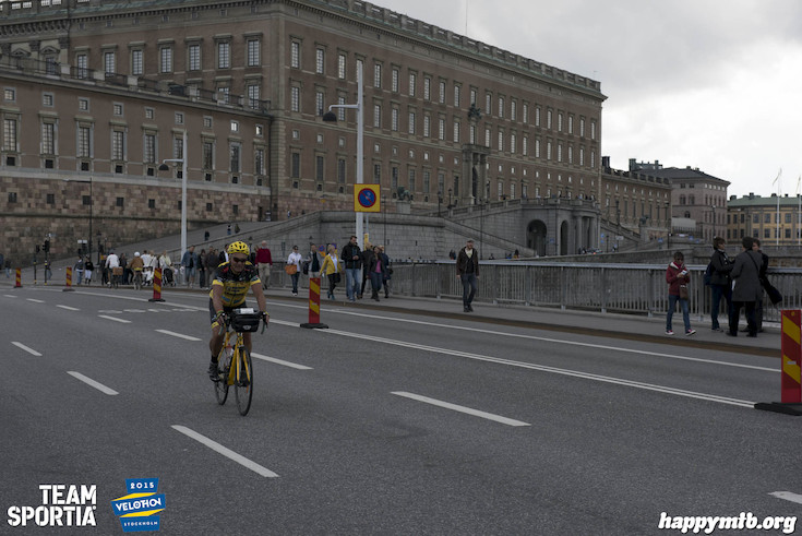 Bild från Velothon Stockholm 2015 - Slottet