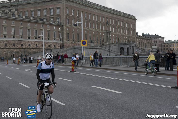 Bild från Velothon Stockholm 2015 - Slottet