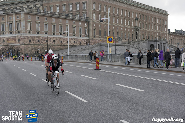 Bild från Velothon Stockholm 2015 - Slottet