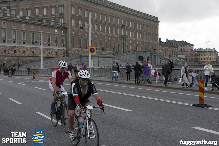 Bild från Velothon Stockholm 2015 - Slottet