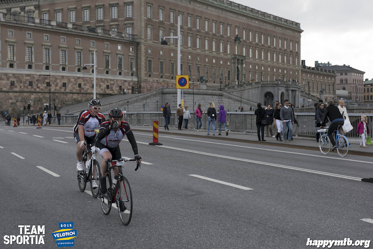 Bild från Velothon Stockholm 2015 - Slottet