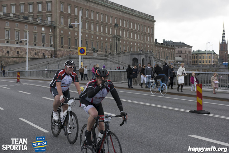 Bild från Velothon Stockholm 2015 - Slottet
