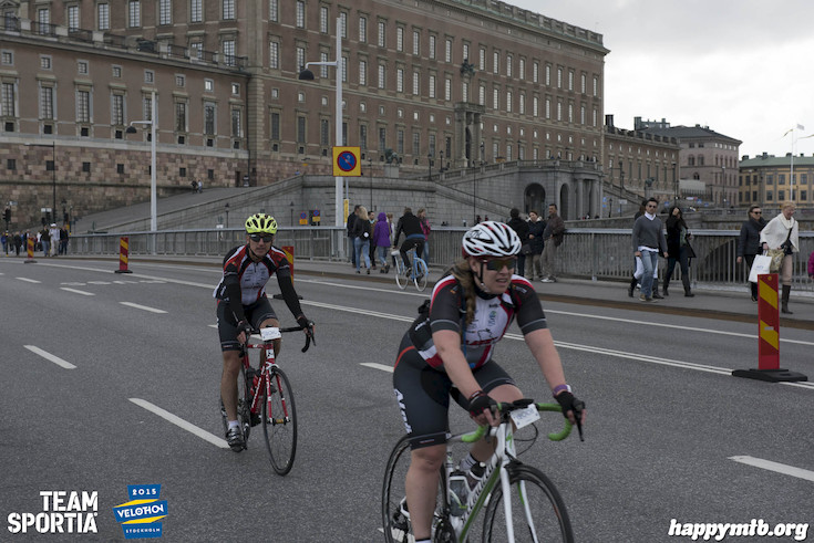 Bild från Velothon Stockholm 2015 - Slottet
