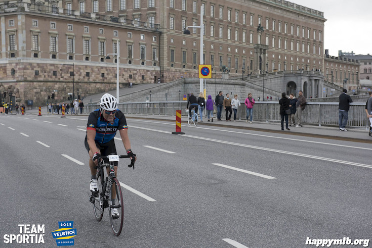 Bild från Velothon Stockholm 2015 - Slottet