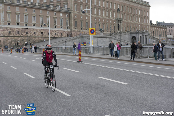 Bild från Velothon Stockholm 2015 - Slottet