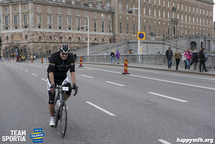 Bild från Velothon Stockholm 2015 - Slottet