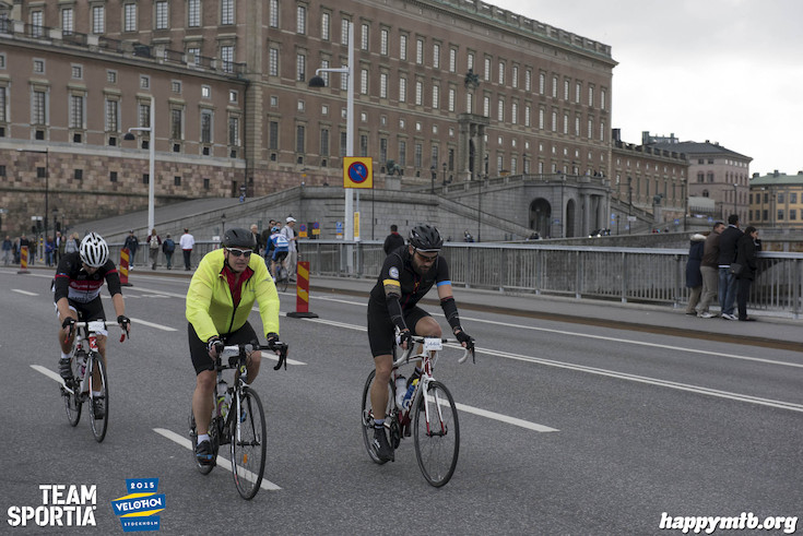 Bild från Velothon Stockholm 2015 - Slottet