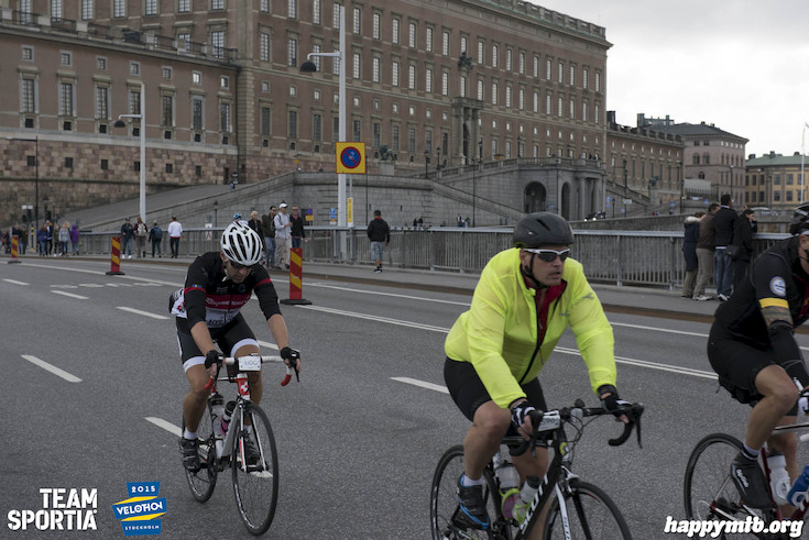 Bild från Velothon Stockholm 2015 - Slottet
