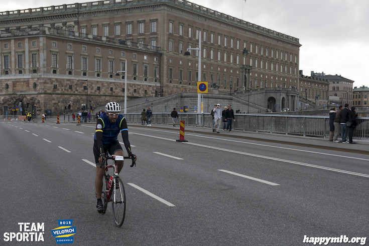Bild från Velothon Stockholm 2015 - Slottet