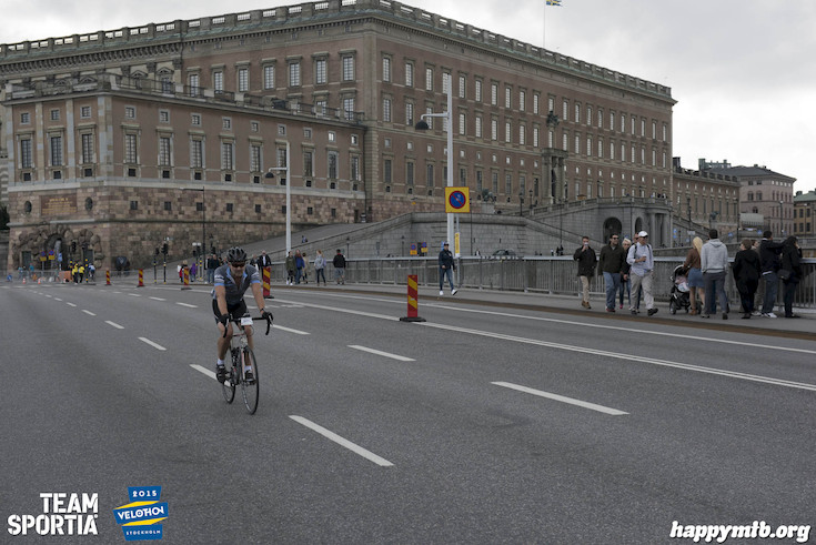 Bild från Velothon Stockholm 2015 - Slottet