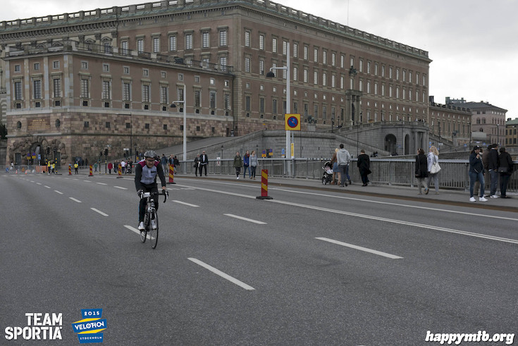 Bild från Velothon Stockholm 2015 - Slottet