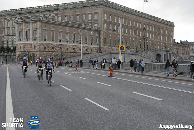 Bild från Velothon Stockholm 2015 - Slottet