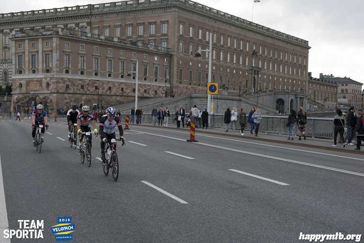 Bild från Velothon Stockholm 2015 - Slottet