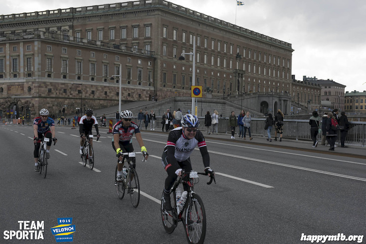 Bild från Velothon Stockholm 2015 - Slottet