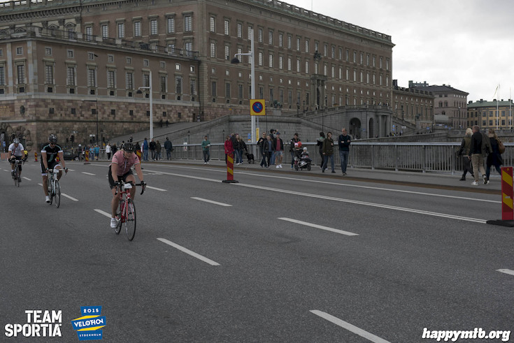 Bild från Velothon Stockholm 2015 - Slottet