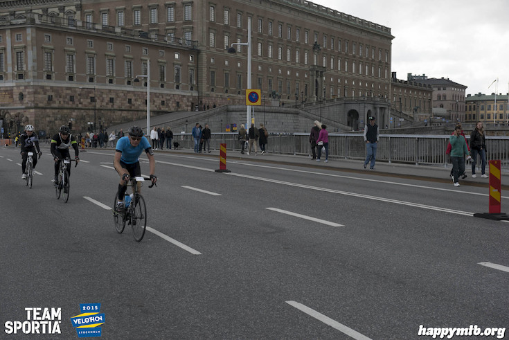 Bild från Velothon Stockholm 2015 - Slottet