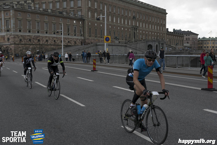 Bild från Velothon Stockholm 2015 - Slottet