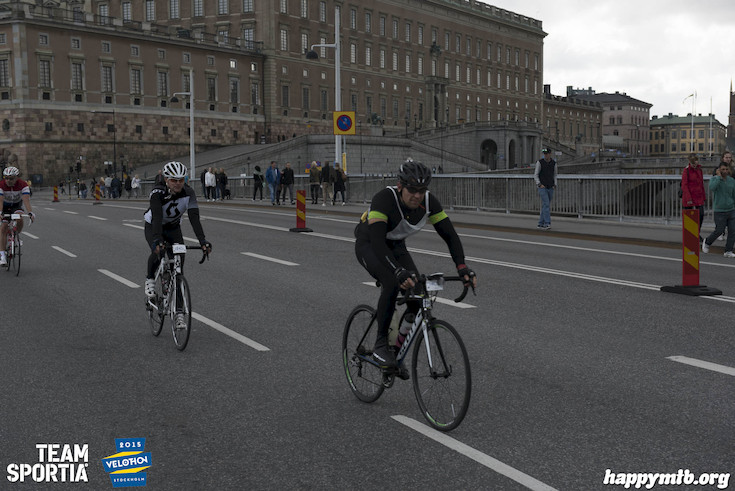Bild från Velothon Stockholm 2015 - Slottet