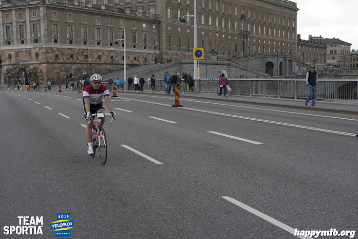 Bild från Velothon Stockholm 2015 - Slottet