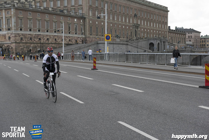 Bild från Velothon Stockholm 2015 - Slottet