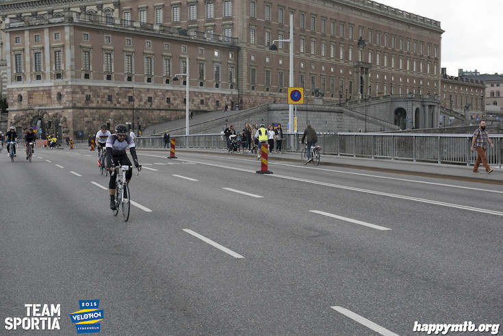 Bild från Velothon Stockholm 2015 - Slottet