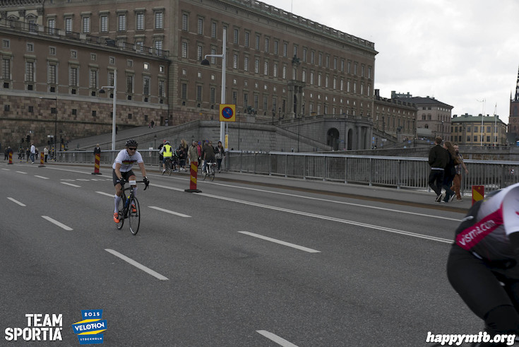 Bild från Velothon Stockholm 2015 - Slottet