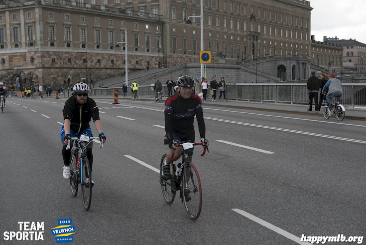 Bild från Velothon Stockholm 2015 - Slottet