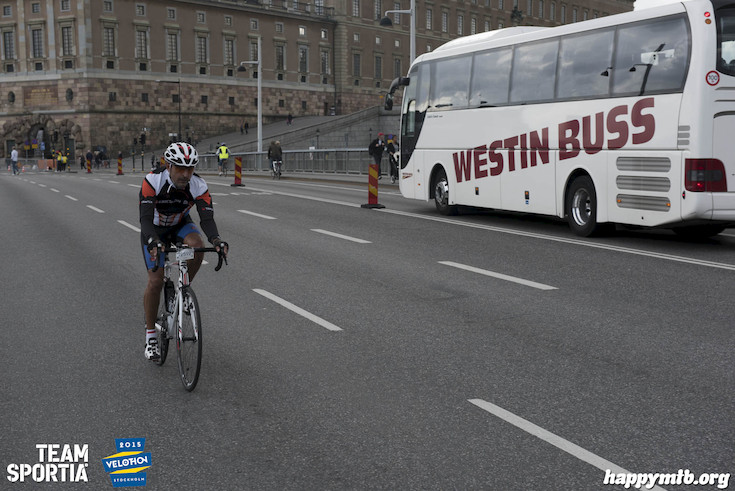 Bild från Velothon Stockholm 2015 - Slottet