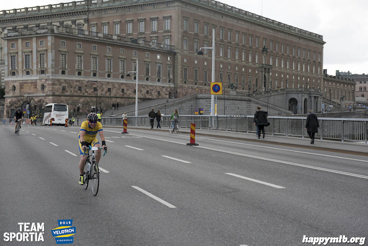 Bild från Velothon Stockholm 2015 - Slottet