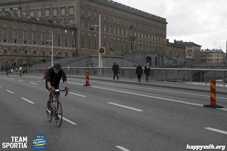 Bild från Velothon Stockholm 2015 - Slottet