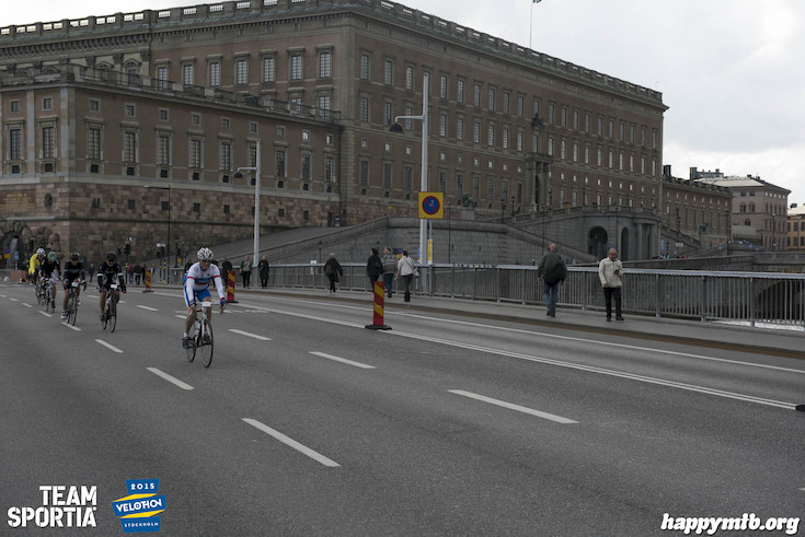 Bild från Velothon Stockholm 2015 - Slottet