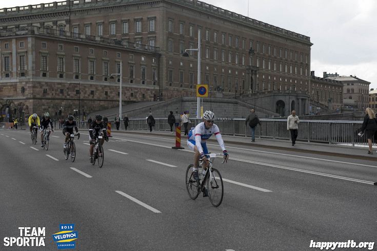 Bild från Velothon Stockholm 2015 - Slottet