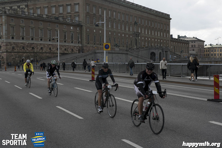 Bild från Velothon Stockholm 2015 - Slottet