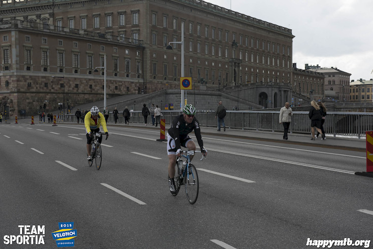 Bild från Velothon Stockholm 2015 - Slottet