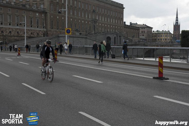 Bild från Velothon Stockholm 2015 - Slottet