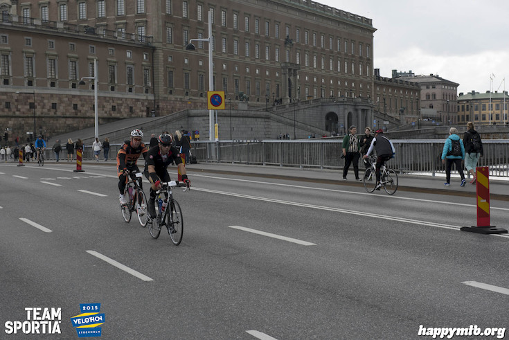 Bild från Velothon Stockholm 2015 - Slottet