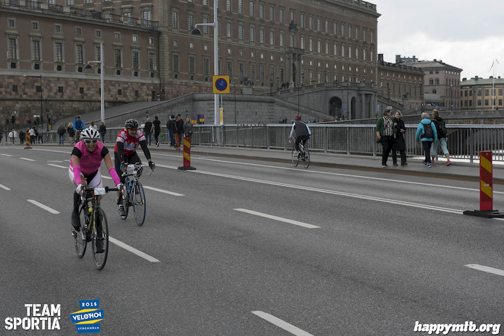 Bild från Velothon Stockholm 2015 - Slottet