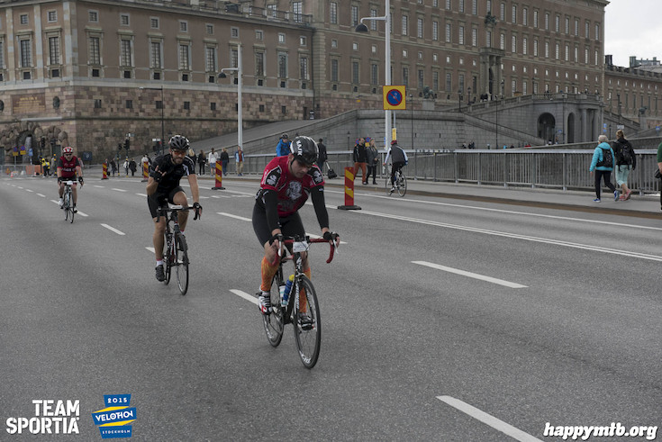 Bild från Velothon Stockholm 2015 - Slottet
