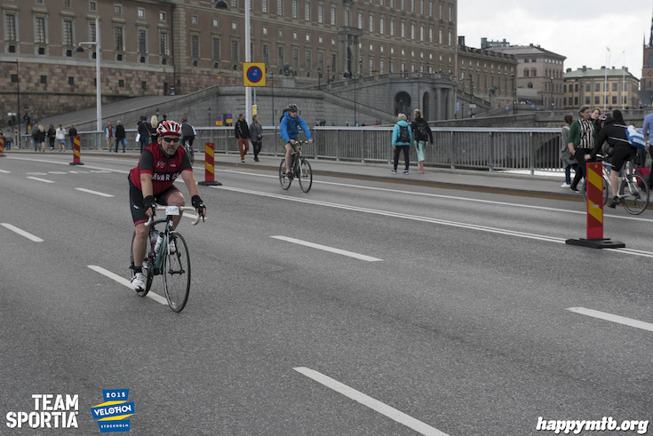 Bild från Velothon Stockholm 2015 - Slottet