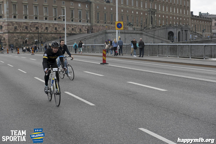 Bild från Velothon Stockholm 2015 - Slottet