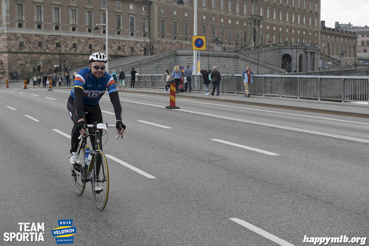 Bild från Velothon Stockholm 2015 - Slottet