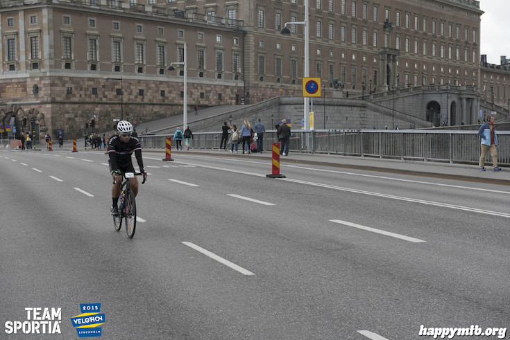 Bild från Velothon Stockholm 2015 - Slottet