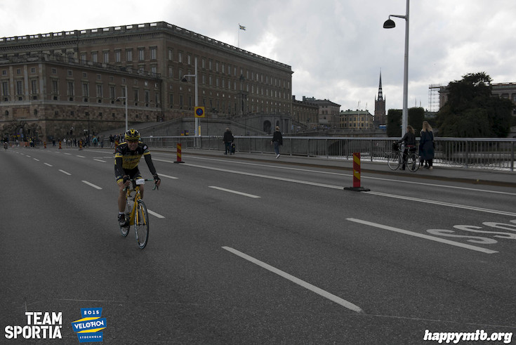 Bild från Velothon Stockholm 2015 - Slottet