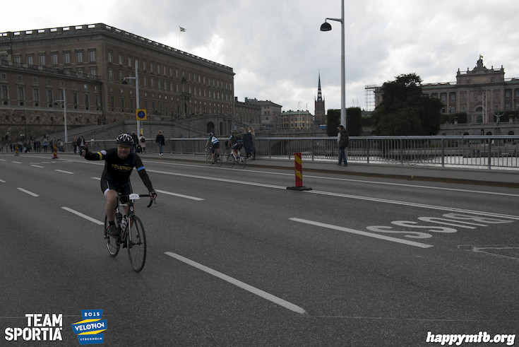 Bild från Velothon Stockholm 2015 - Slottet