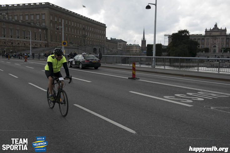 Bild från Velothon Stockholm 2015 - Slottet