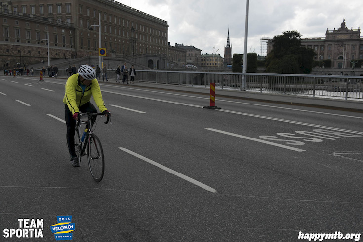 Bild från Velothon Stockholm 2015 - Slottet