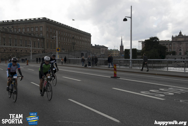Bild från Velothon Stockholm 2015 - Slottet